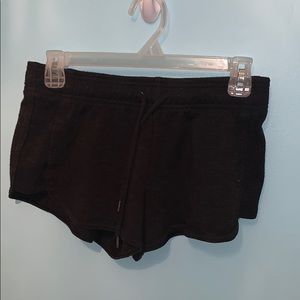 Comfy, flannel material shorts!